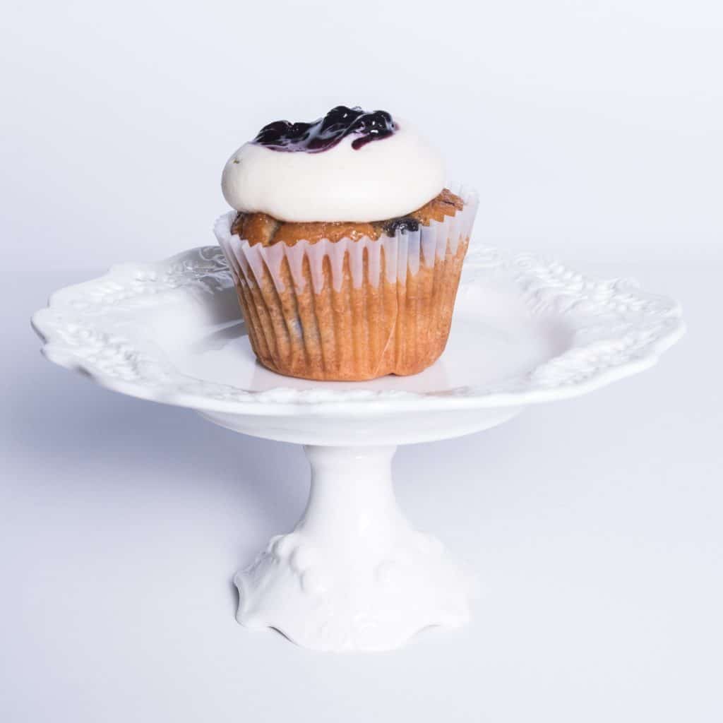 Order Blueberry Cheesecake Cupcake food online from Camicakes store, Atlanta on bringmethat.com
