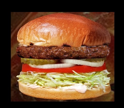Order 1/4 lb. Hamburger  food online from Galaxy Hamburgers store, Cerritos on bringmethat.com