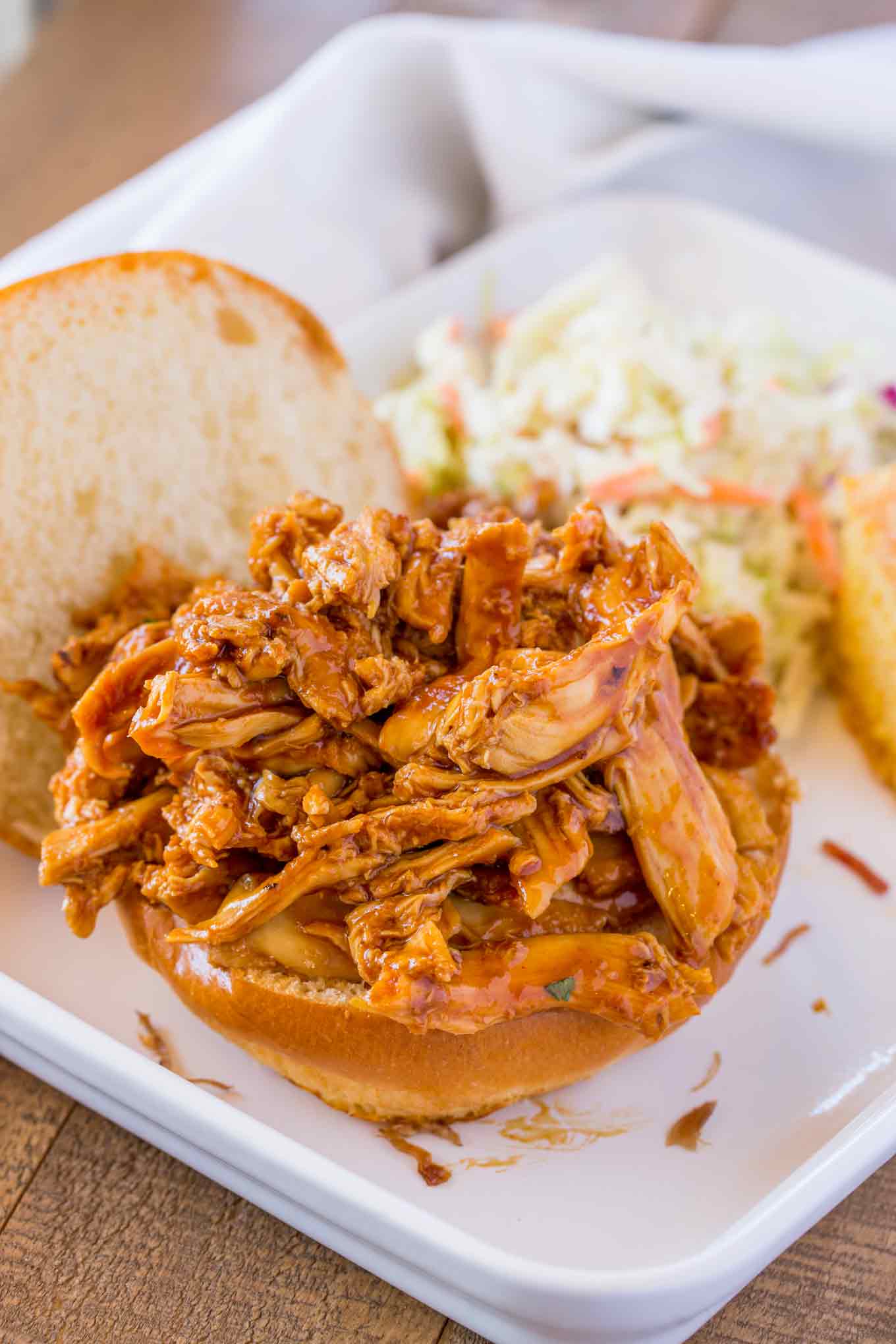 Order Chicken BBQ Pit Sandwich food online from Jell 4 Ever Bbq store, Huntsville on bringmethat.com