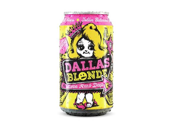Order Deep Ellum Brewing Co. Dallas Blonde - 6x 12oz Cans food online from Bear Creek Spirits & Wine store, Colleyville on bringmethat.com