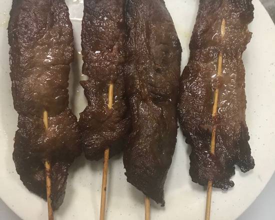 Order Beef on Sticks (4 pcs) food online from China Pavilion store, Rio Grande on bringmethat.com