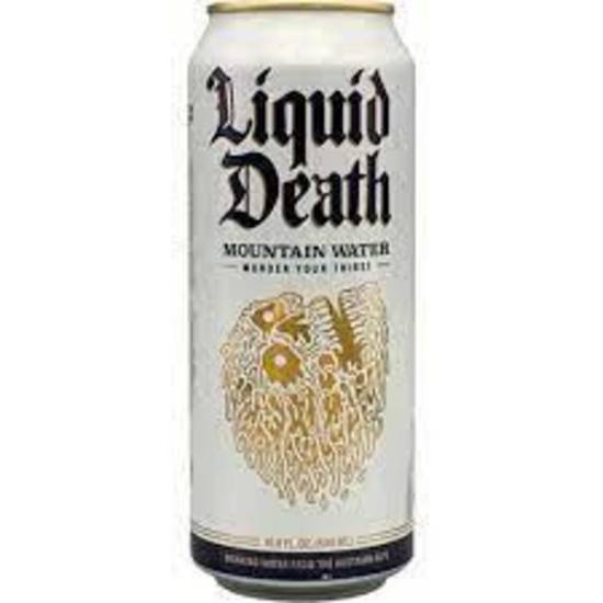 Order Liquid Death Water food online from IV Deli Mart store, Goleta on bringmethat.com
