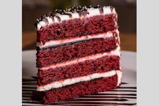 Order Red Velvet Cake food online from Russo's Pizza store, San Antonio on bringmethat.com