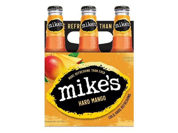 Order Mike's Hard Mango Lemonade - 6x 11.2oz Bottles food online from Kirby Food & Liquor store, Champaign on bringmethat.com