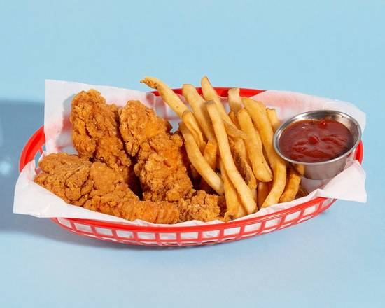 Order Fried Chicken Tenders Plate food online from Fry Me A River store, Baton Rouge on bringmethat.com