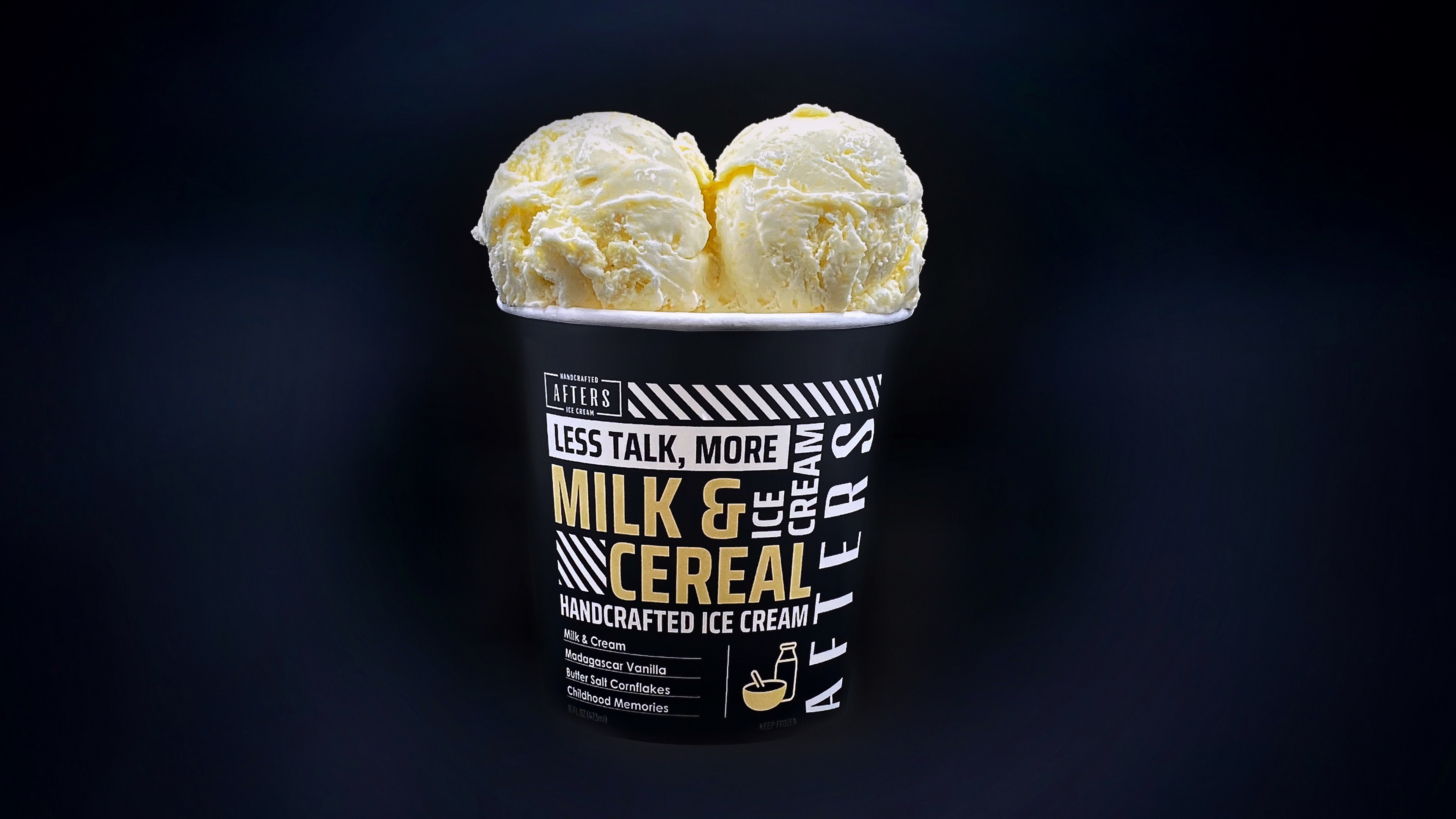 Order Milk & Cereal Pint food online from Afters Ice Cream store, Los Angeles on bringmethat.com