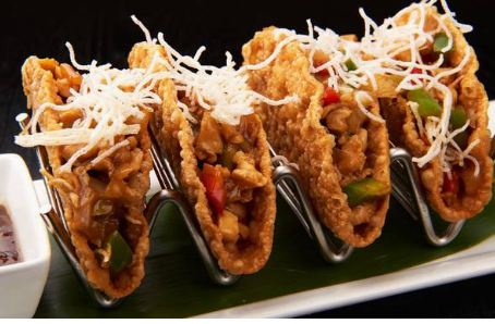 Order Asian Chicken Taco food online from Estihana store, Teaneck on bringmethat.com