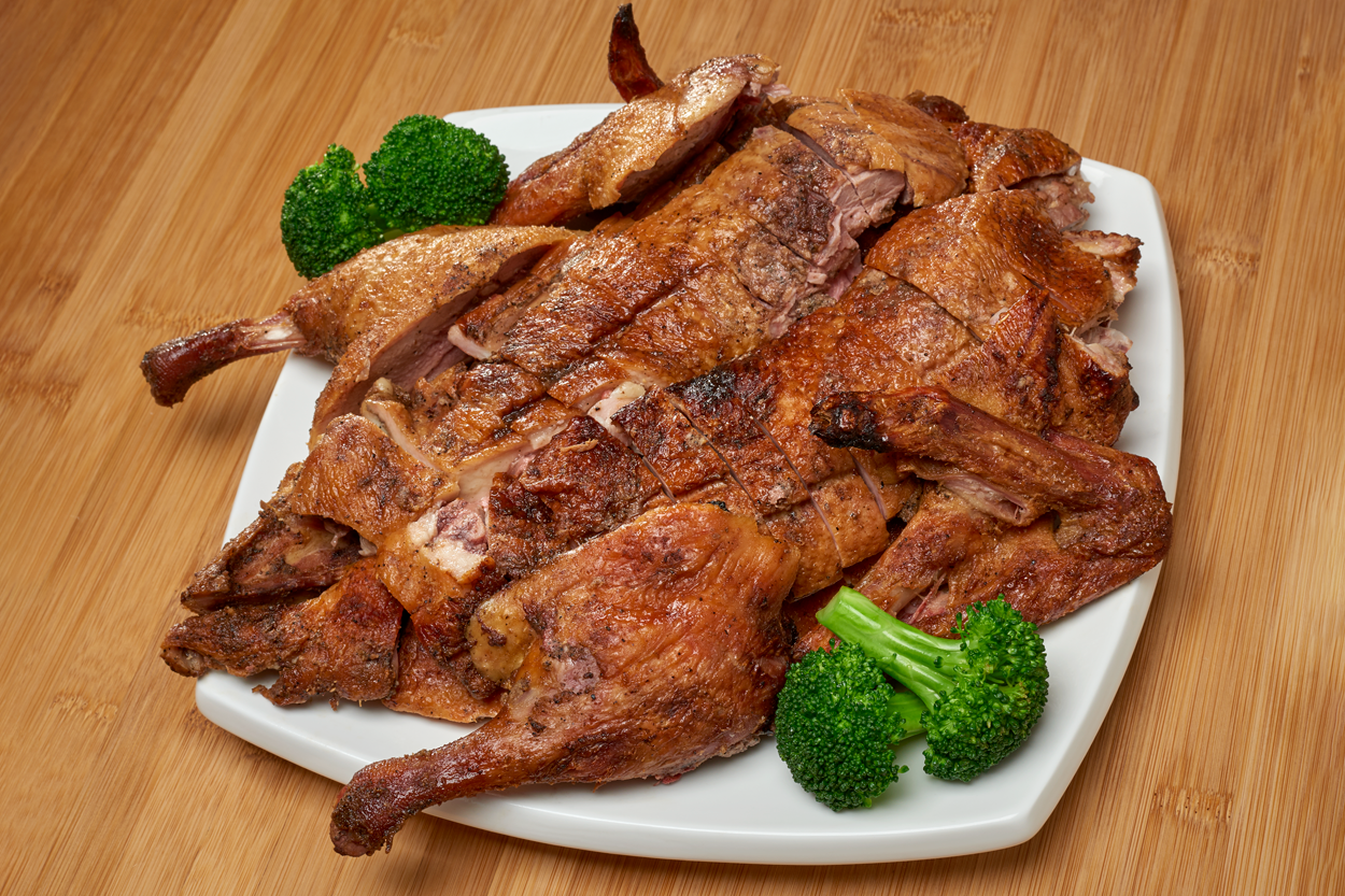 Order Chopped Roasted Duck food online from The Rice House store, Florissant on bringmethat.com