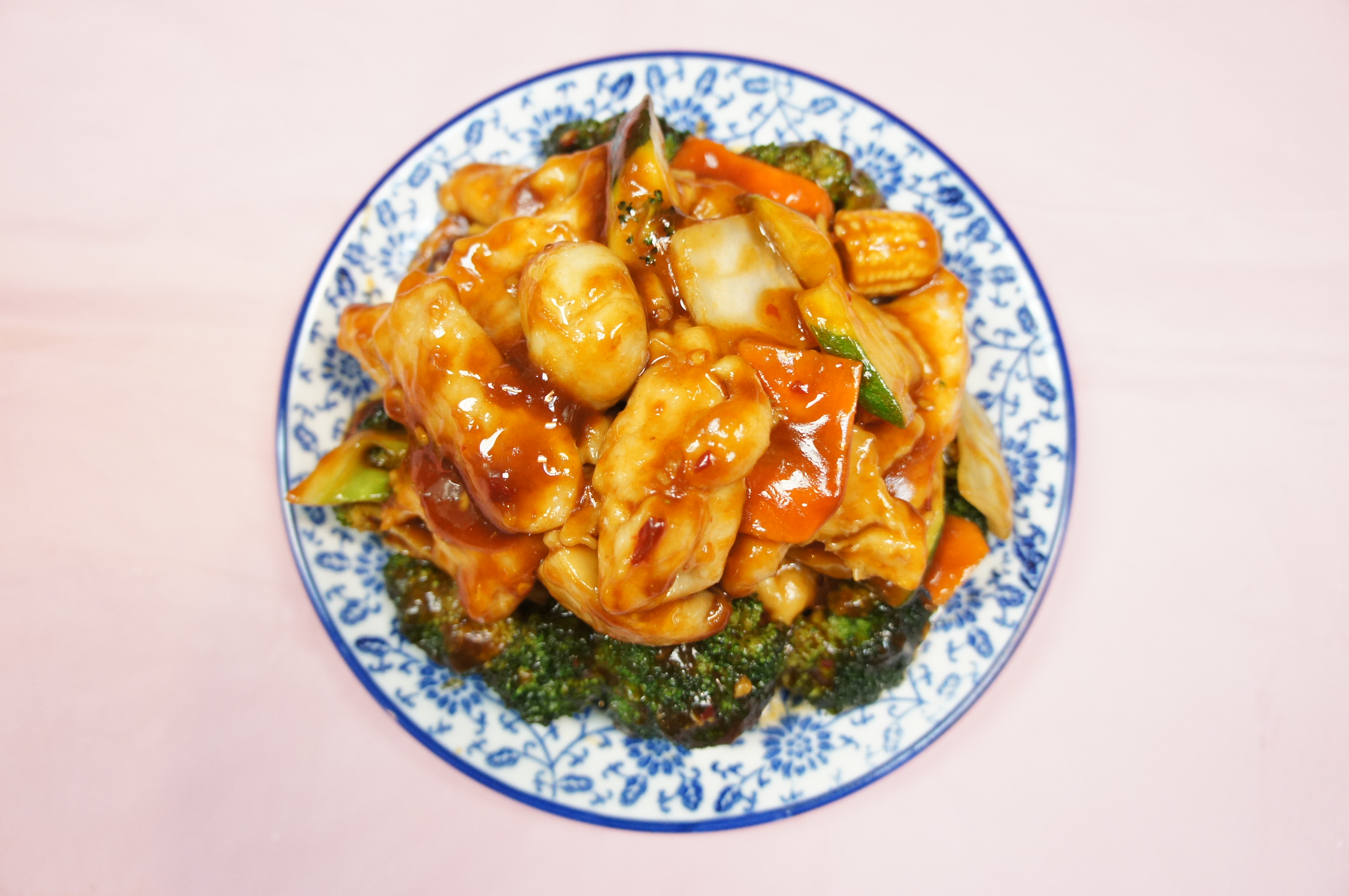 Order C16. Szechuan Spicy Chicken(spicy) food online from Zhengs China Express store, Randallstown on bringmethat.com
