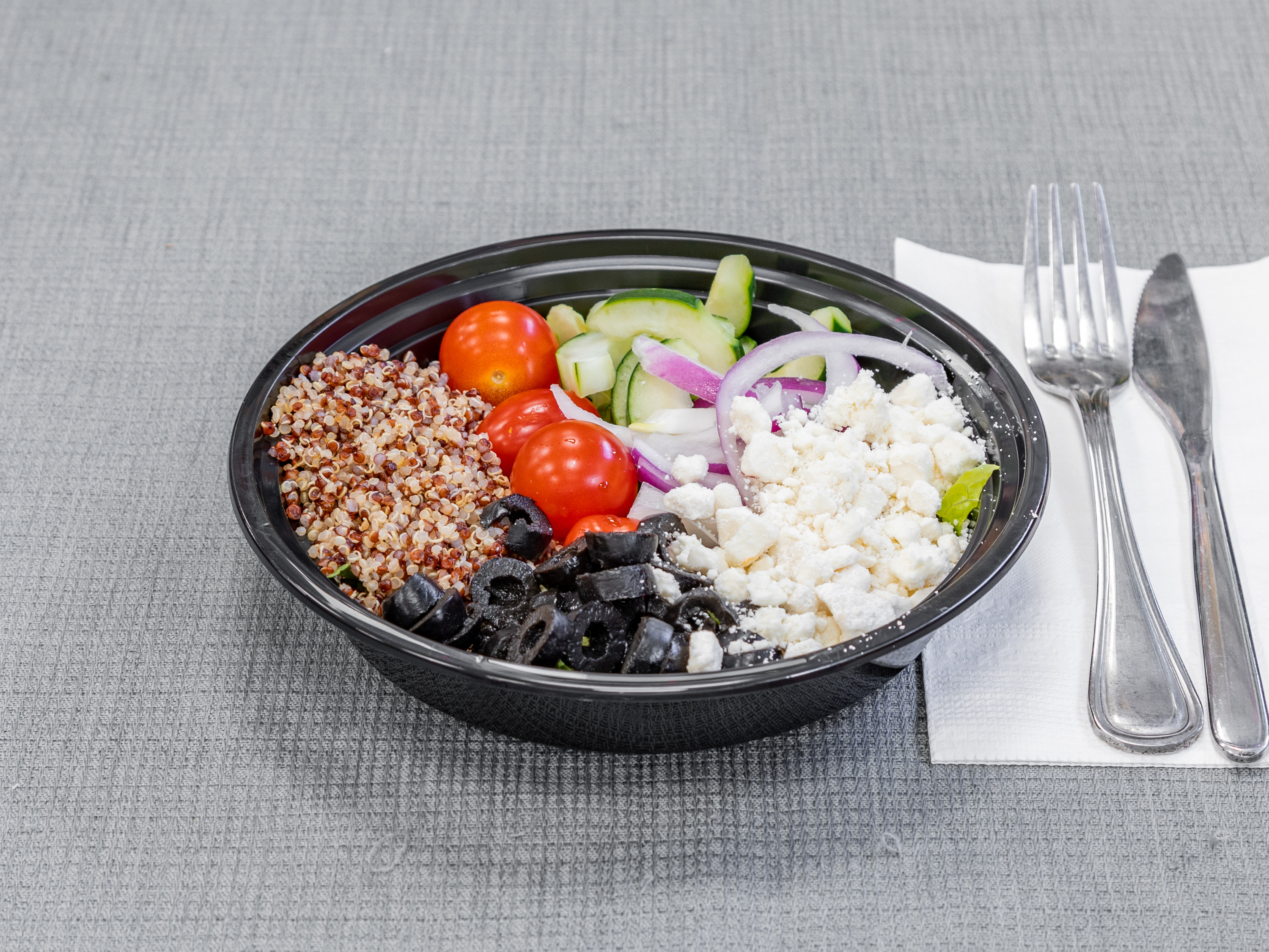 Order Greek Bowl food online from Panini Grill store, New York on bringmethat.com