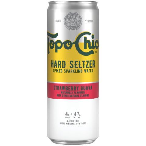 Order Topo Chico Hard Seltzer Strawberry Guava 24oz Can food online from 7-Eleven store, Evans Mills on bringmethat.com