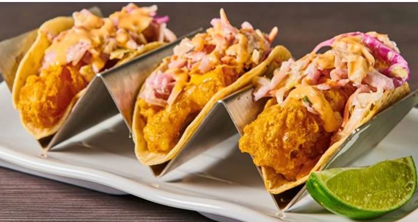 Order Baja Tacos food online from Hangar 11 Burgers & Brews store, Kew Gardens on bringmethat.com