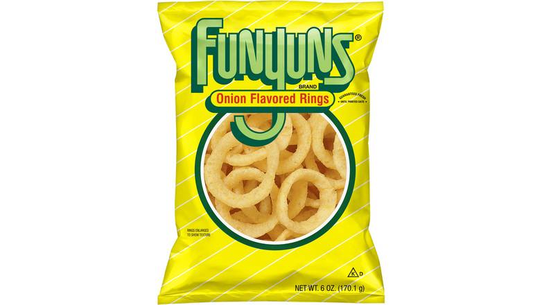 Order Funyuns Onion Flavored Rings food online from Energy Mart 3 store, Hendersonville on bringmethat.com