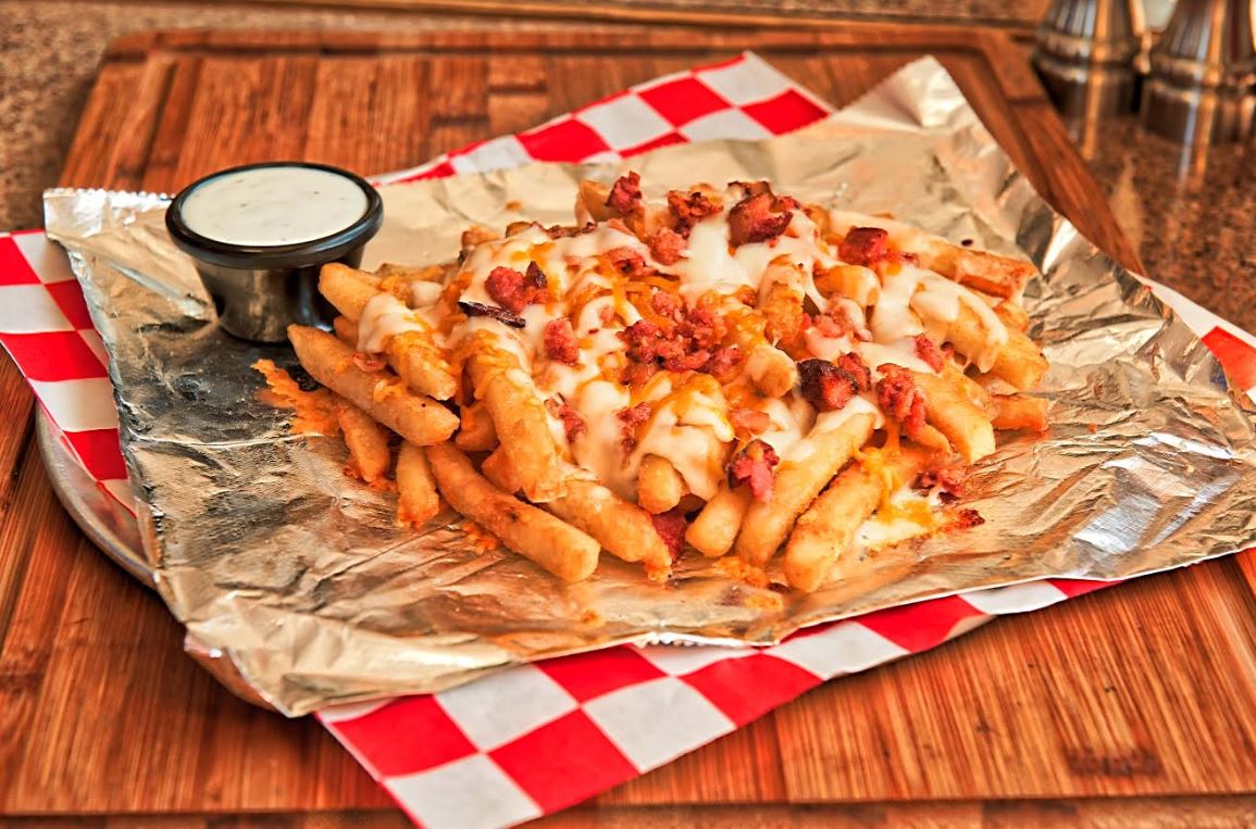 Order Loaded Fries food online from Pat Pizzeria store, Ithaca on bringmethat.com