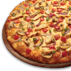 Order Chicken and Garlic Gourmet Pizza food online from Round Table Pizza store, Ripon on bringmethat.com