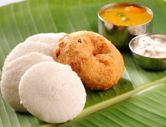 Order Combo 1 -  2 IDLY + 1 Medhu Vada food online from Anjappar Indian Cuisine store, Austin on bringmethat.com