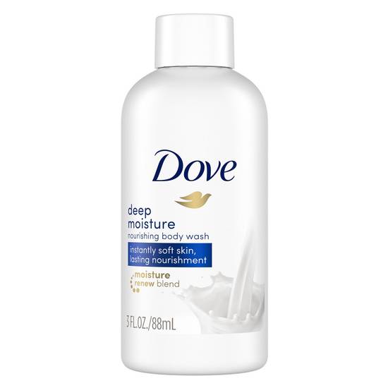 Order Dove Deep Moisture Body Wash, Travel Size, 3 OZ food online from CVS store, Janesville on bringmethat.com