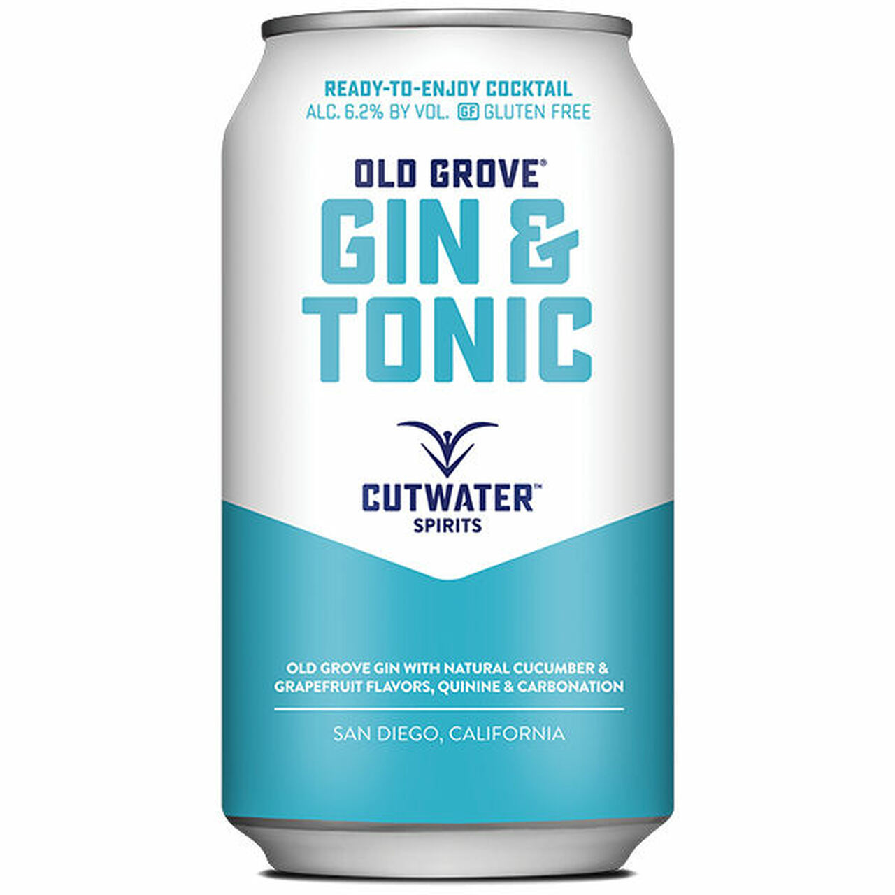 Order Cutwater Gin and Tonic 12 oz. food online from Village Wine & Spirits store, Ventura on bringmethat.com