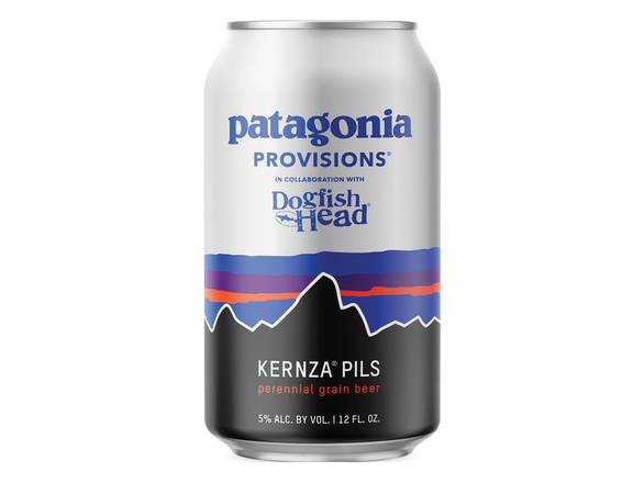 Order Dogfish Head + Patagonia Provisions Kernza® Pils Collaboration Beer - 6x 12oz Bottles food online from Towne Wine & Liquors store, Washington on bringmethat.com