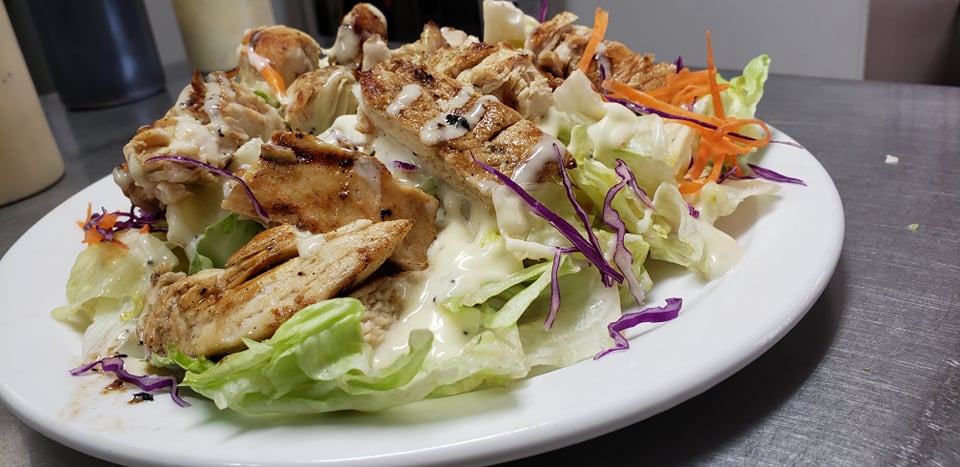 Order Teriyaki Chicken Salad food online from Beaverton Charburger store, Beaverton on bringmethat.com