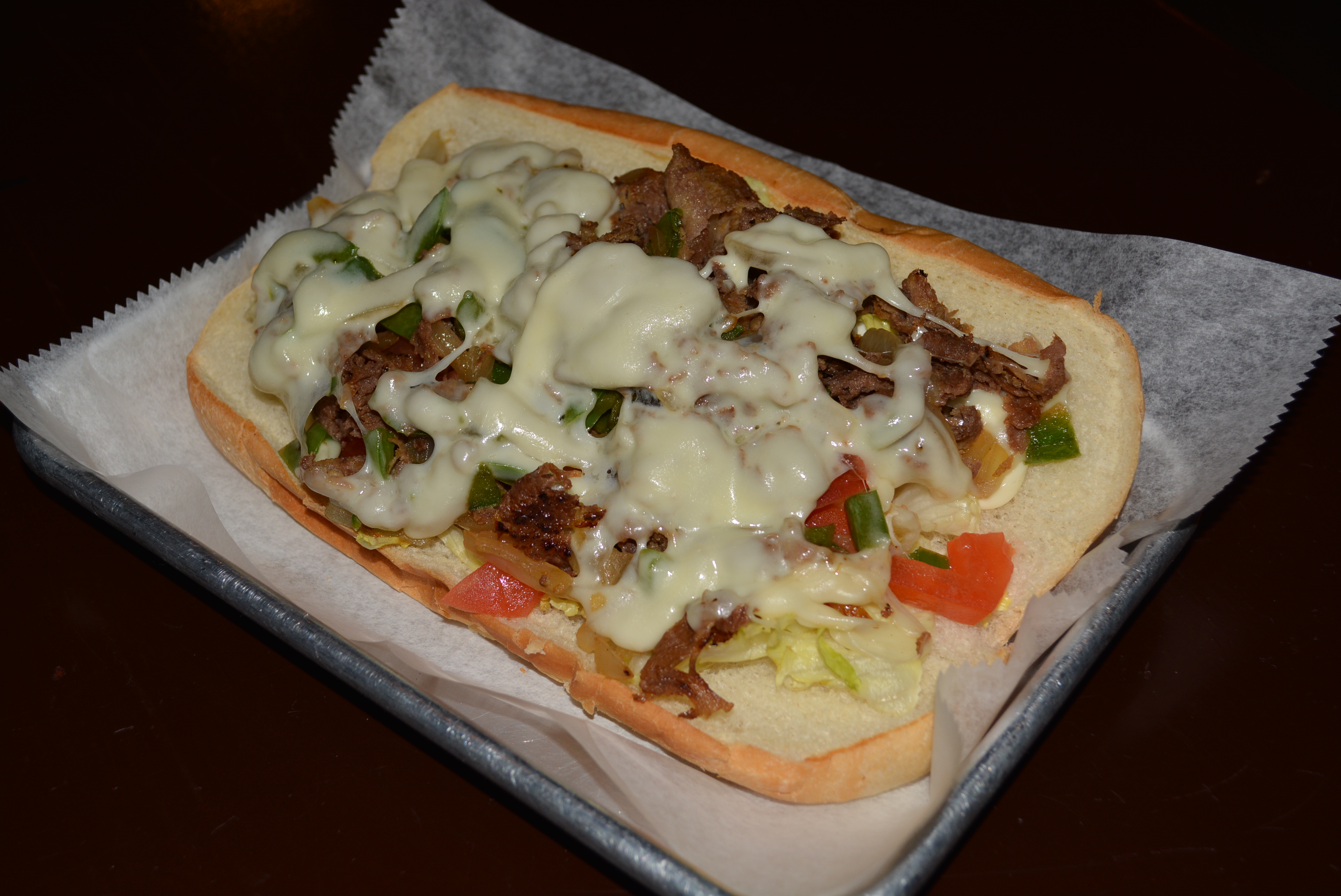 Order Philly cheesesteak sub food online from Burger District store, Arlington on bringmethat.com