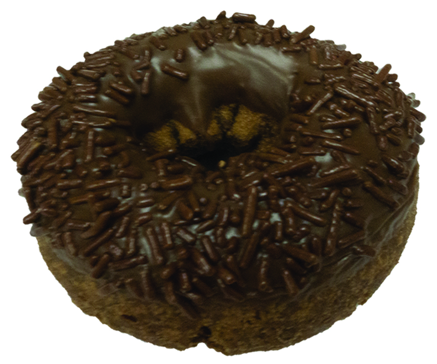 Order Chocolate Frosting Chocolate Sprinkle Devil Food food online from Bosa Donuts store, Peoria on bringmethat.com