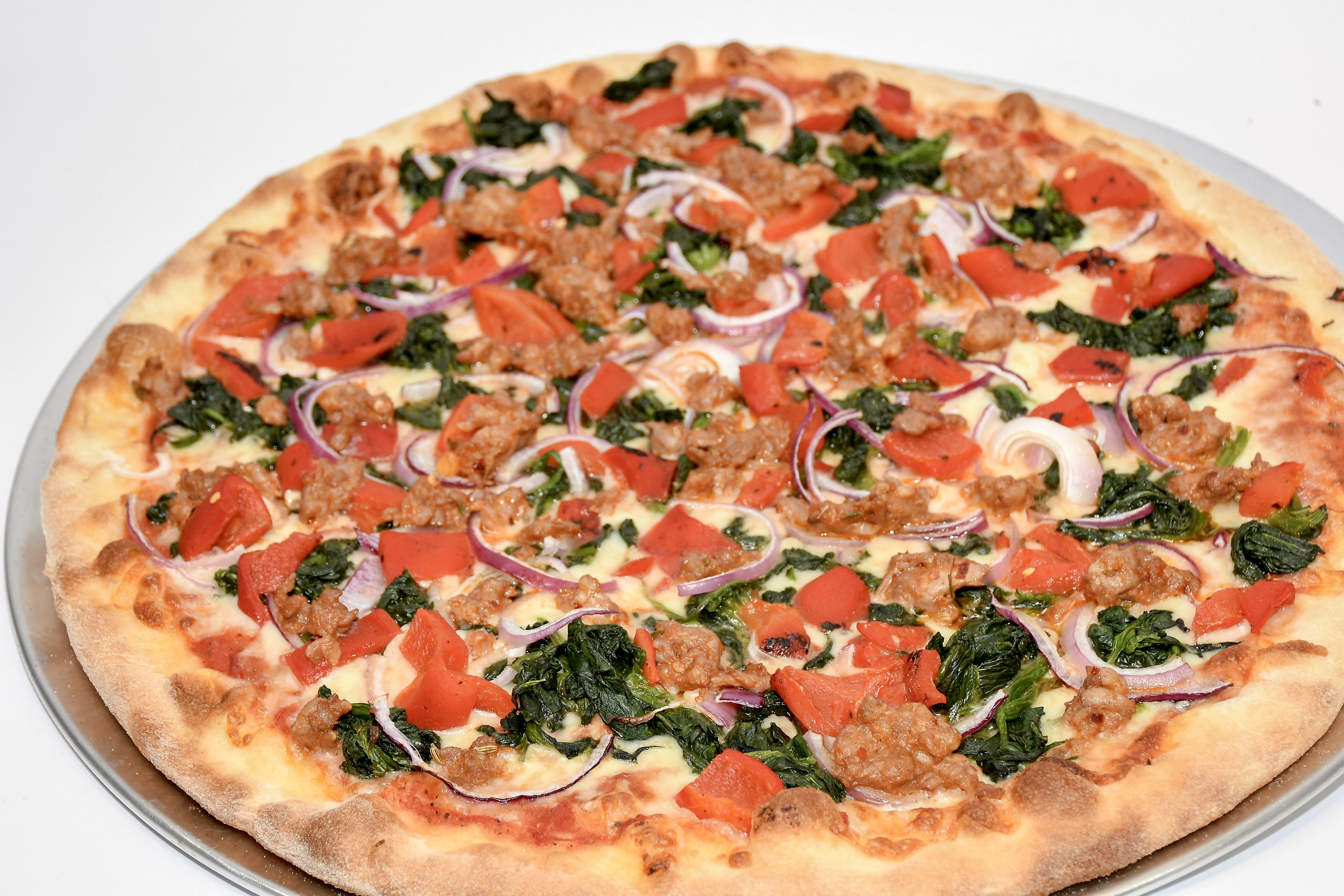Order Milano Pizza food online from Arcuris Pizza & Salad store, Cos Cob on bringmethat.com
