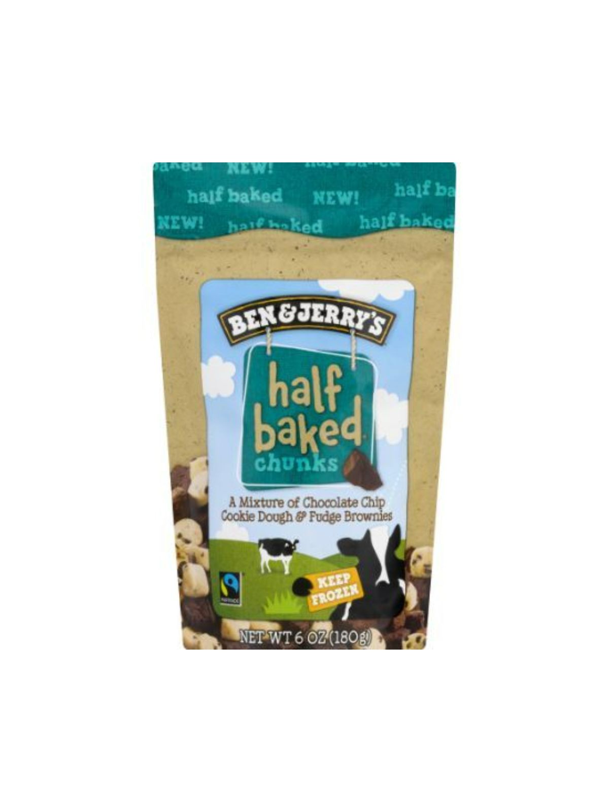 Order Ben & Jerry's Half Baked Chunks (6 oz) food online from Stock-Up Mart store, Minneapolis on bringmethat.com