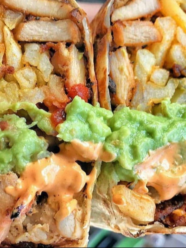 Order NorCal Burrito food online from Man vs Fries store, Chicago on bringmethat.com