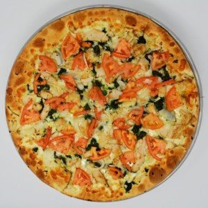 Order White Pizza food online from Uncle Sams store, Peoria on bringmethat.com