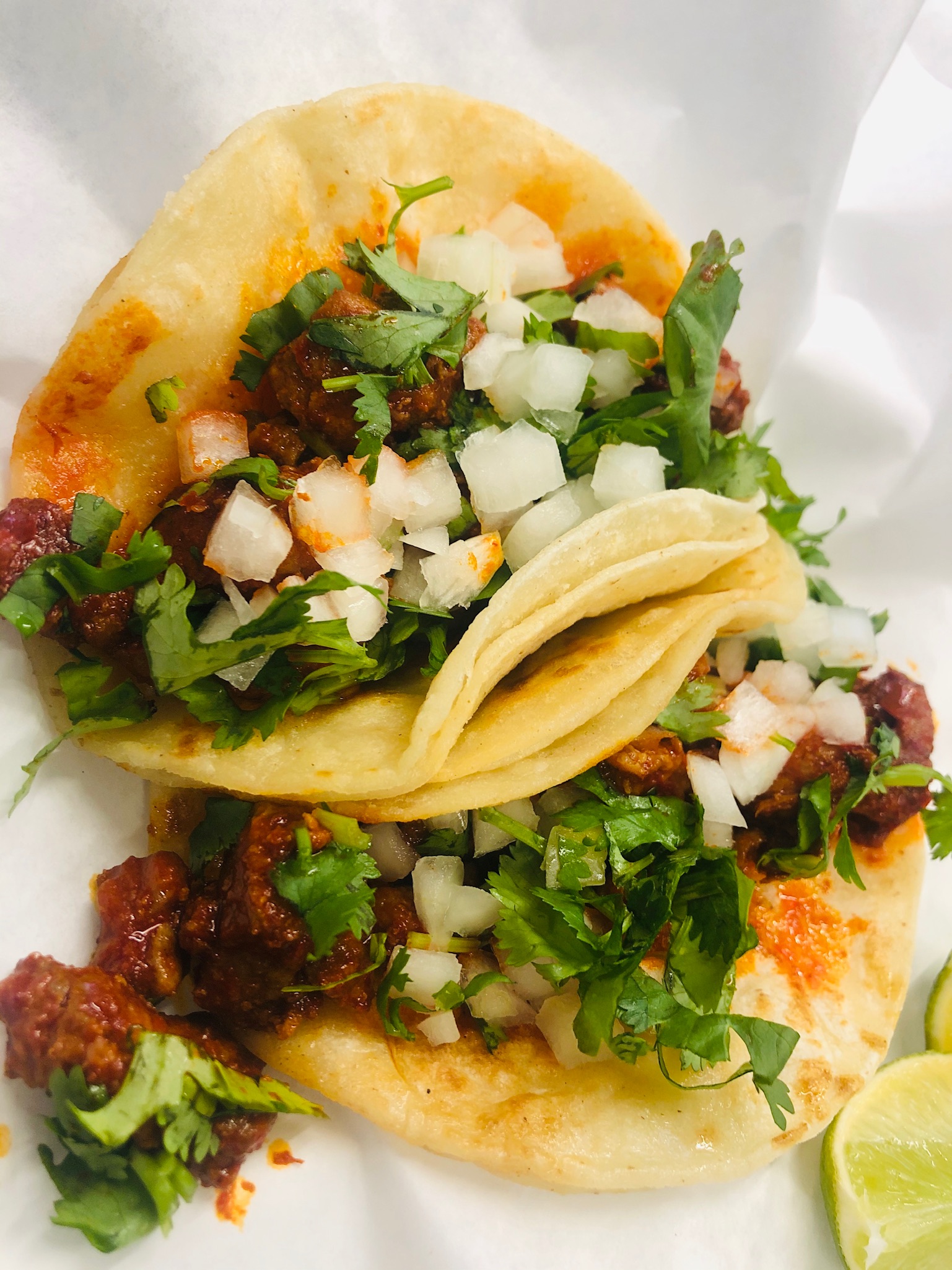 Order Adobada Taco food online from Papis Tacos And More store, Radcliff on bringmethat.com