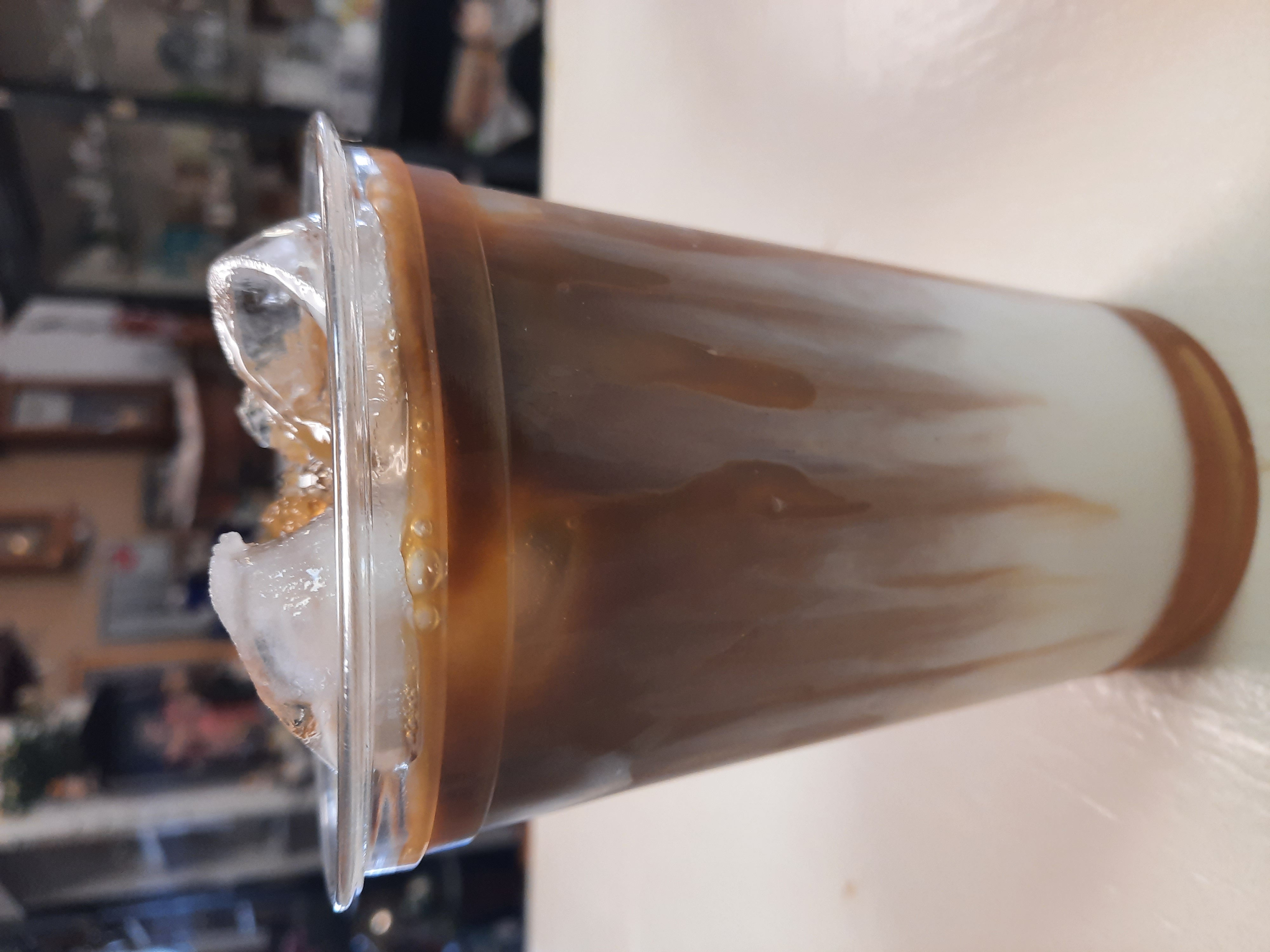 Order Iced Latte food online from Coffee Around The Corner store, Bullard on bringmethat.com