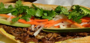 Order 1. Grilled Beef (Bo Nuong) food online from Banhwich Cafe store, Lincoln on bringmethat.com