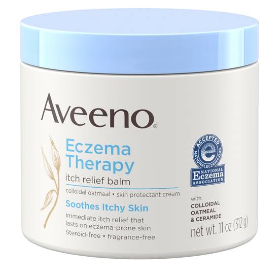 Order Aveeno Active Naturals Eczema Therapy Itch Relief Balm, 11 OZ food online from CVS store, INGLEWOOD on bringmethat.com