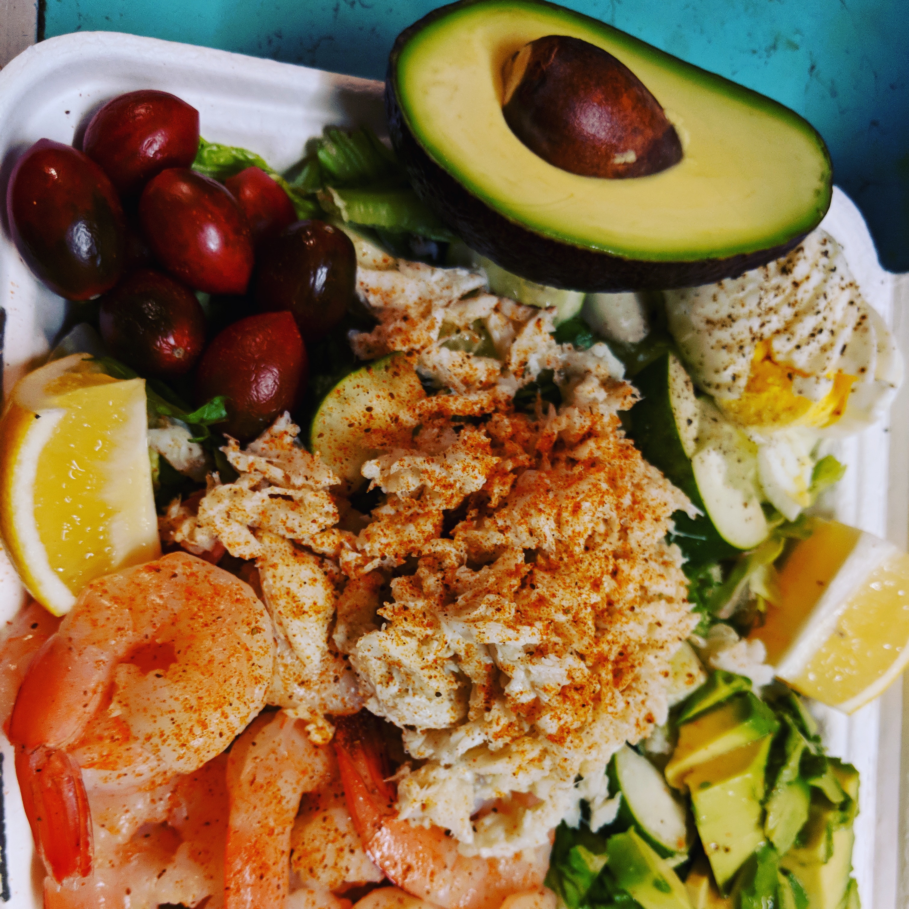 Order Shrimp and Crab Louie food online from Organic Meals To Go store, Albany on bringmethat.com