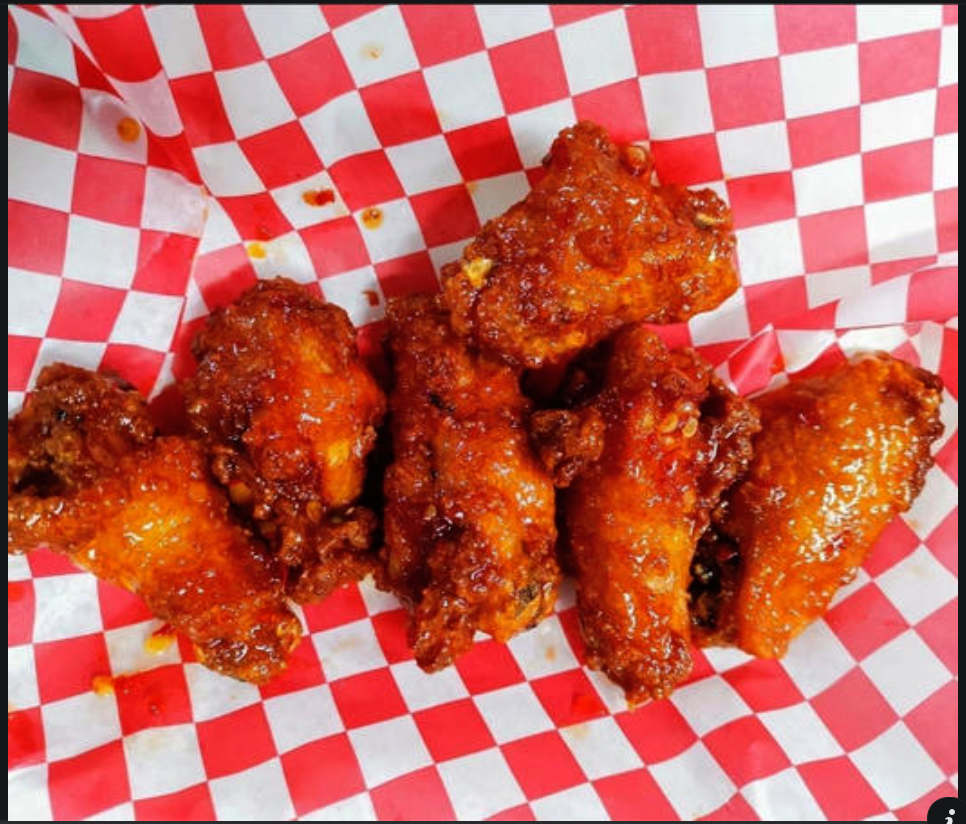Order Sweet or Spicy EZ Wings (6 pc) food online from Ez Thai Restaurant store, Prince Frederick on bringmethat.com