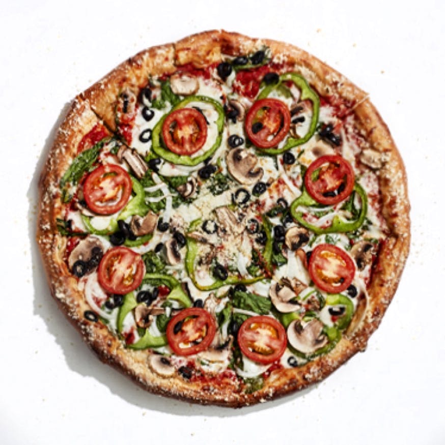 Order Veg Out Pizza - Small (4 Slices) food online from Mellow Mushroom Pizza Bakers store, Denver on bringmethat.com