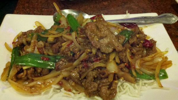 Order Mongolian Lamb food online from Old Mandarin Islamic store, San Francisco on bringmethat.com
