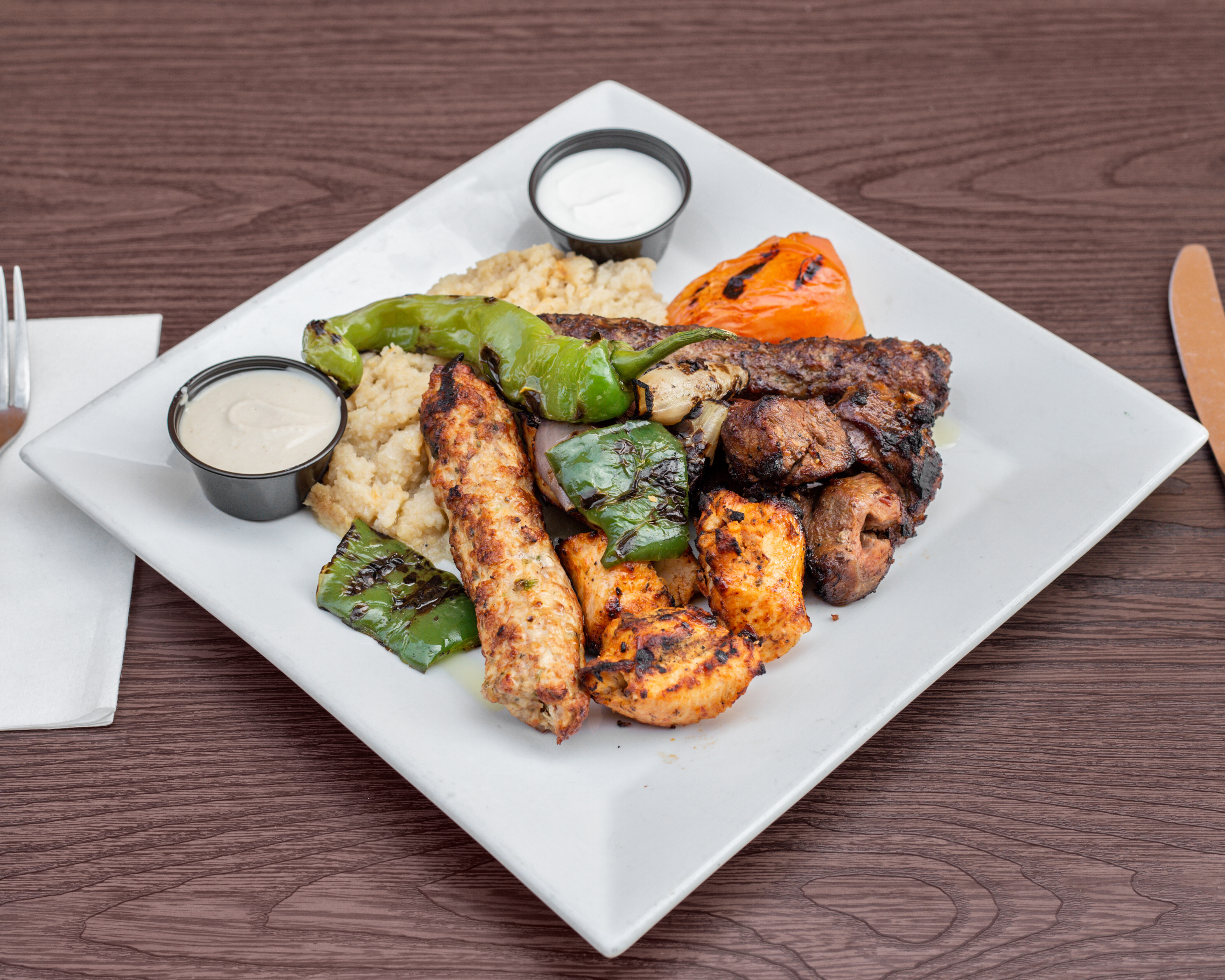 Order Mix Grill Platter food online from Keto Grill store, Vauxhall on bringmethat.com