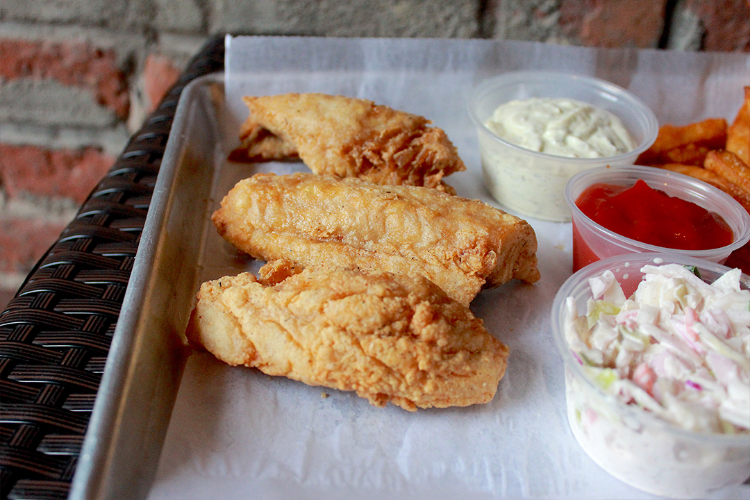 Order FRIED WALLEYE (FRIDAYS ONLY) food online from Zorn Brew Works Co. store, Michigan City on bringmethat.com