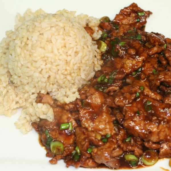 Order Mongolian Beef food online from Cafe Panda Garden store, Houston on bringmethat.com
