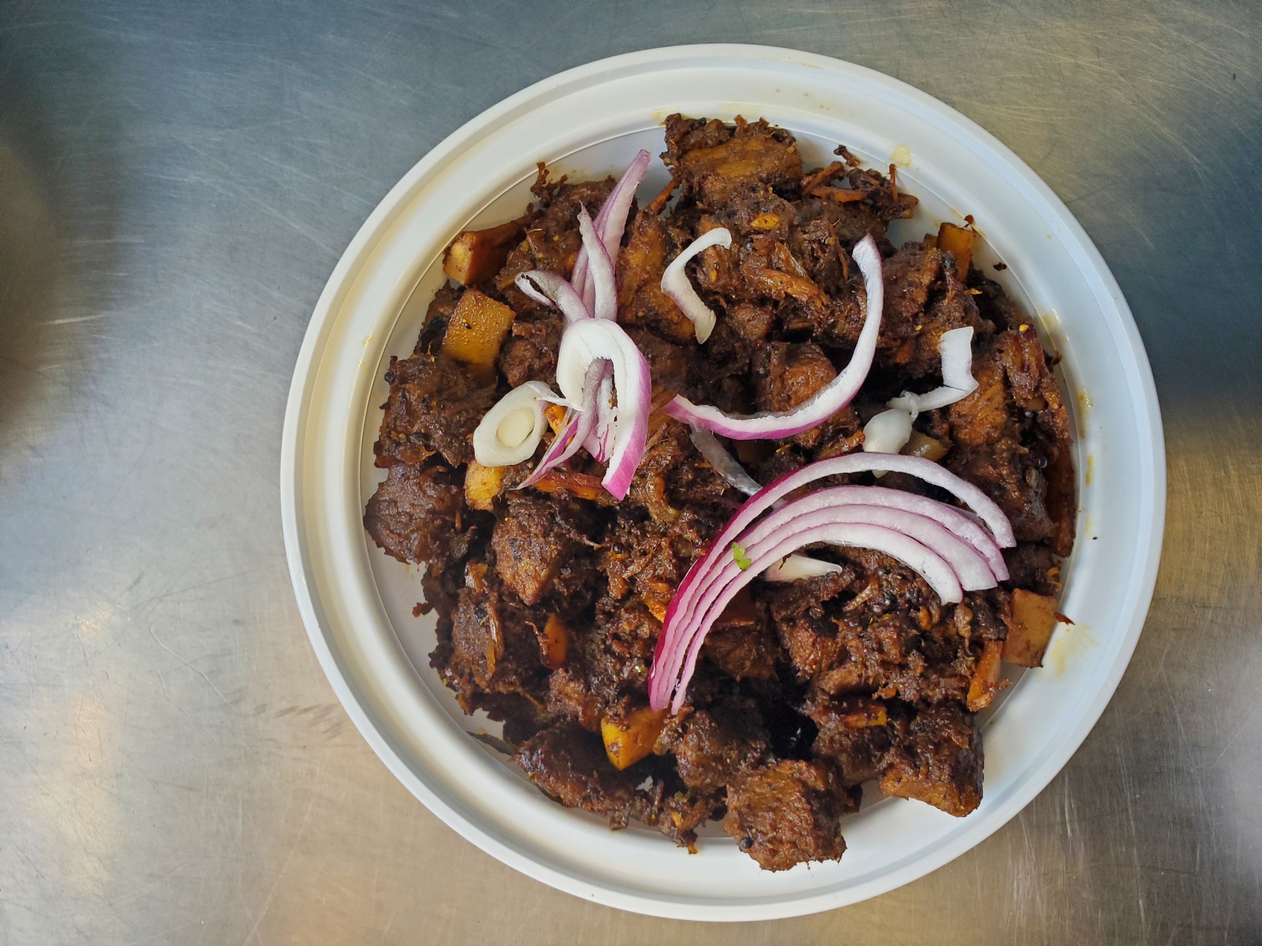 Order Beef Fry food online from Shirleys India store, New Rochelle on bringmethat.com