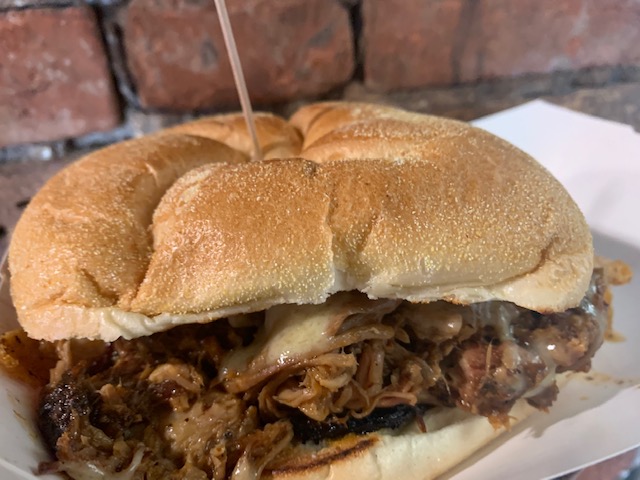 Order Pulled Pork Sandwich food online from Fitzwater Station store, Phoenixville on bringmethat.com