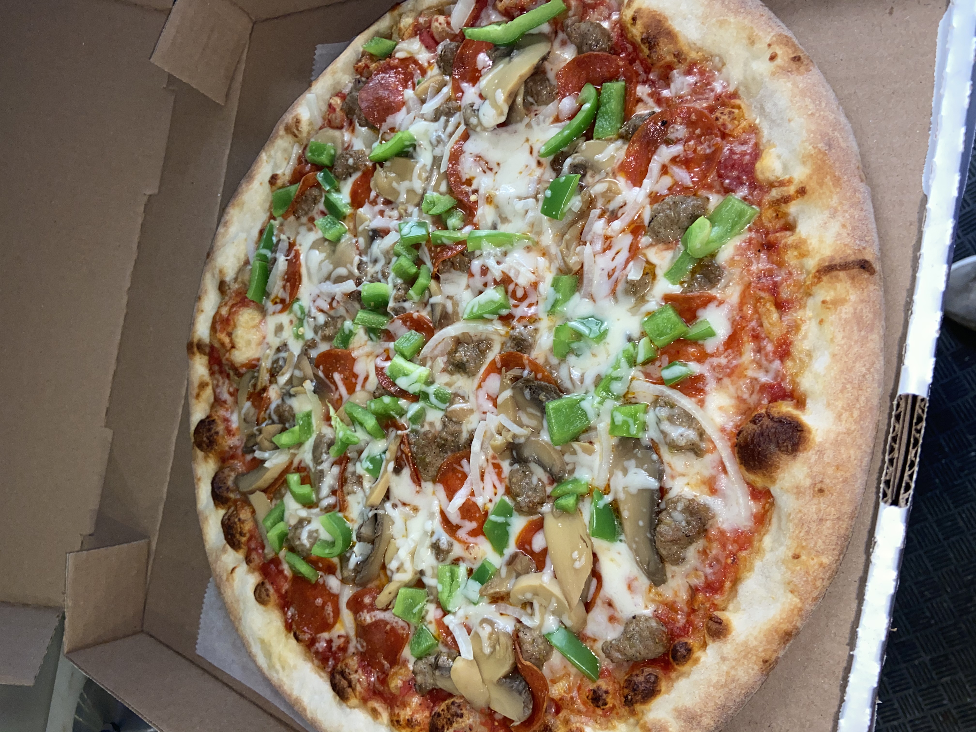 Order 7. Pops Special Pizza food online from Greenhill Deli-Pizza store, Wilmington on bringmethat.com