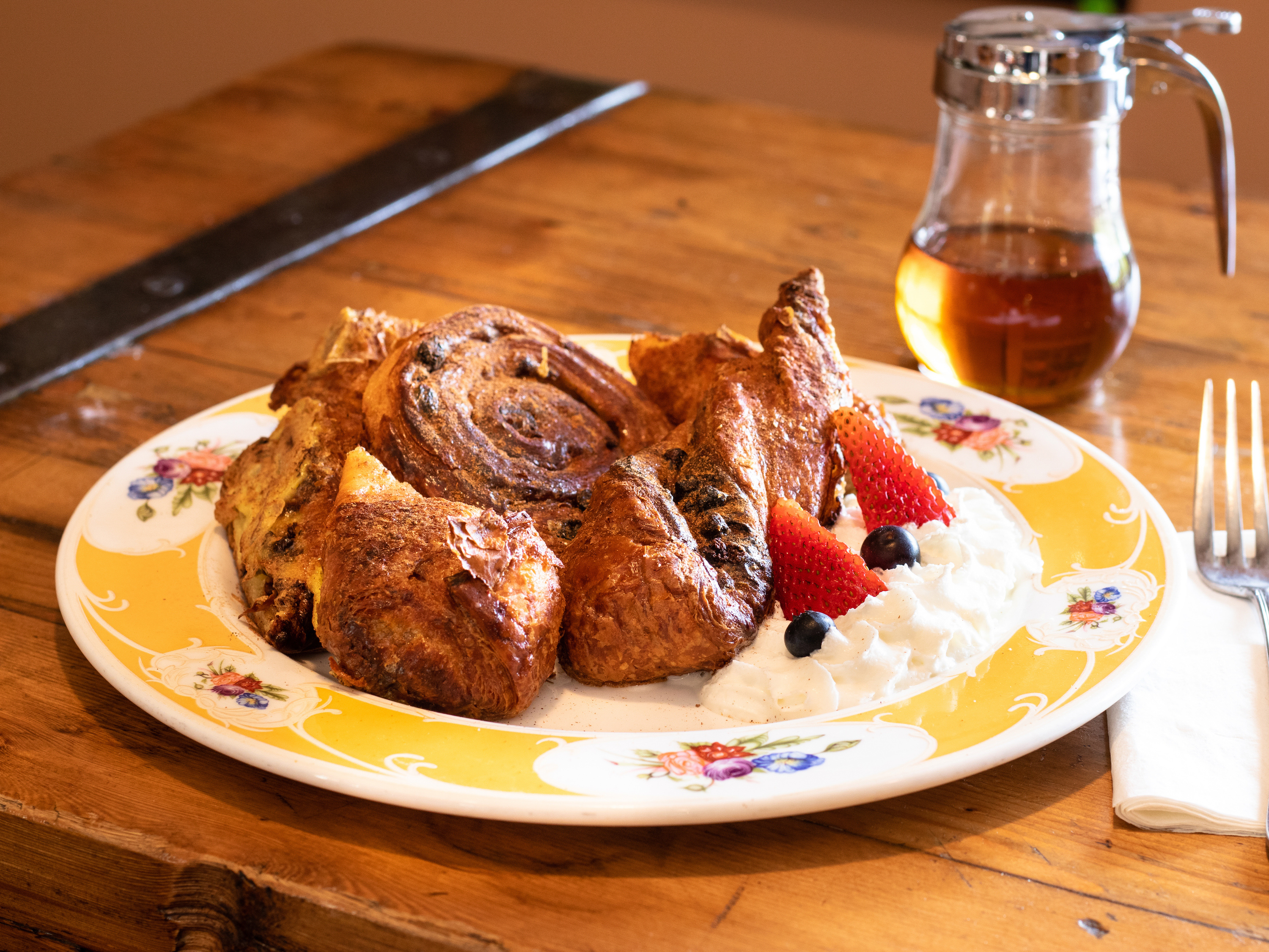 Order Danish Pastry French Toast food online from Village Hands Cafe store, Monroe on bringmethat.com