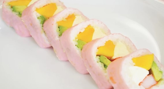 Order  117. Tropical Mango food online from Maguro Sushi House store, Rochelle Park on bringmethat.com