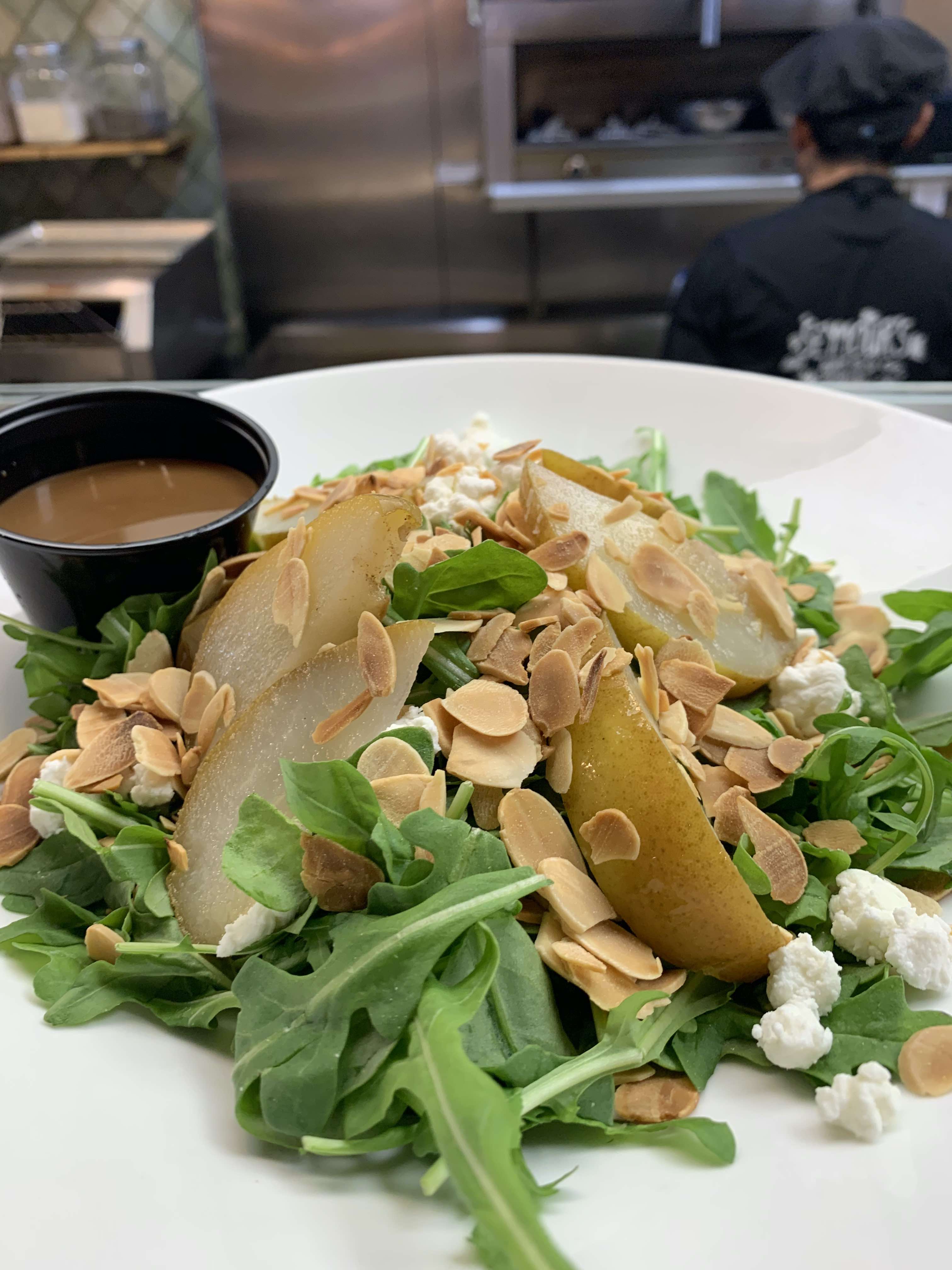 Order Pear Salad food online from Seymour'S Deli & Bakery store, Livingston on bringmethat.com