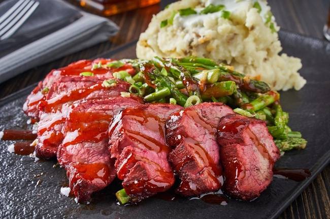 Order Char Siu Pork - Lunch food online from Ling &amp; Louie Asian Bar & Grill store, Meridian on bringmethat.com