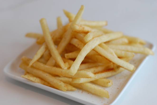 Order Thin Cut Fries - Regular food online from Basic Burger store, Arlington on bringmethat.com
