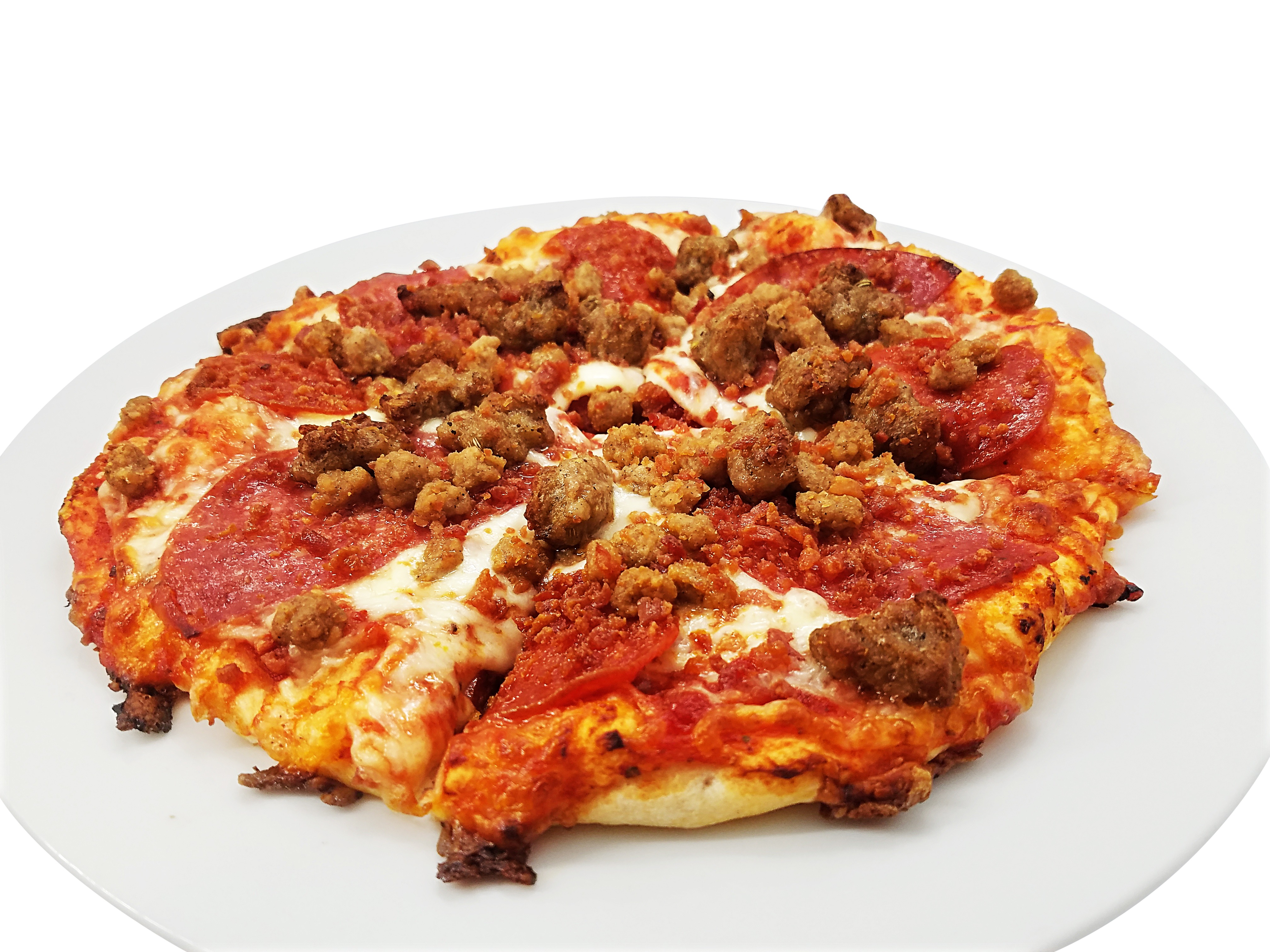Order Meat Locker Classic Pizza food online from Hill Country Ranch Pizzeria store, Dripping Spring on bringmethat.com